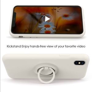 iPhone X/XS Case with ring